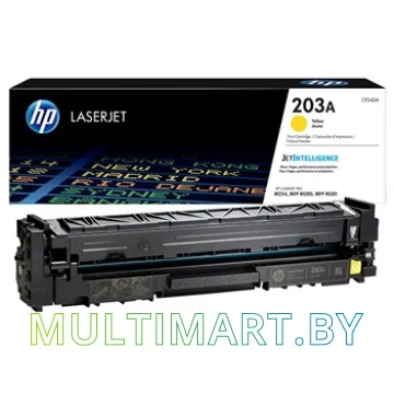 Картридж HP 203A (CF542A) картинка 2